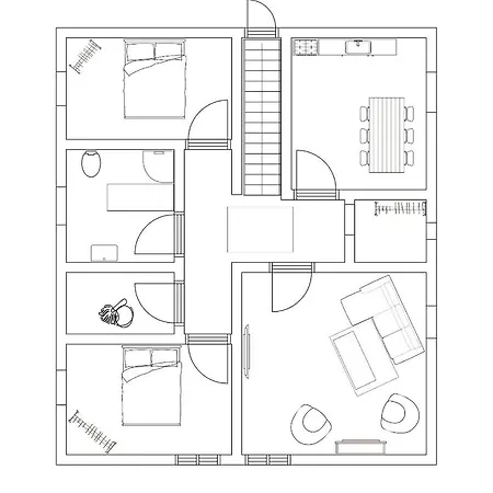 Apartment Luxurioses In Gratis Wlan Kuche Kaffee 5 Personen